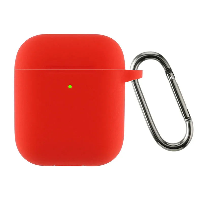Protection for Apple Airpods 1/2 Charging Case with Keychain