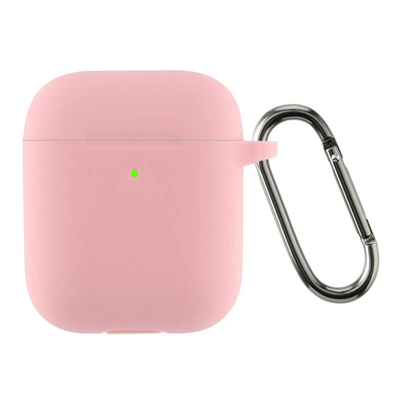 Protection for Apple Airpods 1/2 Charging Case with Keychain