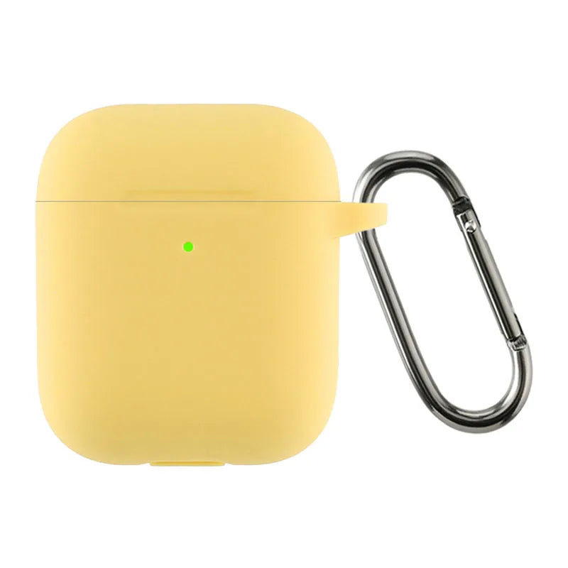 Protection for Apple Airpods 1/2 Charging Case with Keychain