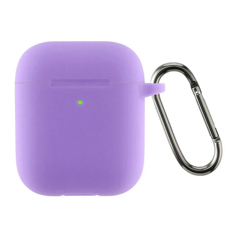 Protection for Apple Airpods 1/2 Charging Case with Keychain