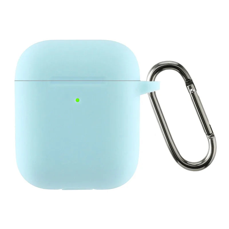 Protection for Apple Airpods 1/2 Charging Case with Keychain