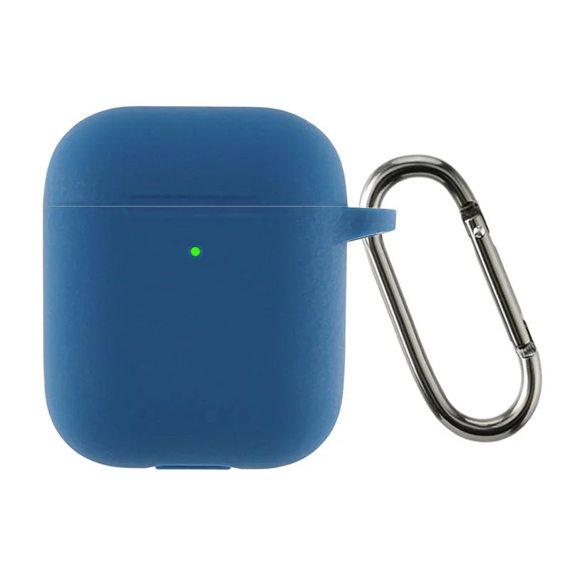 Protection for Apple Airpods 1/2 Charging Case with Keychain