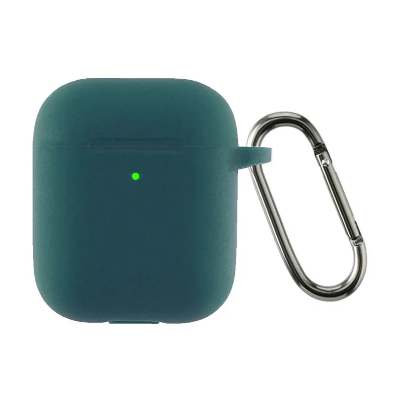 Protection for Apple Airpods 1/2 Charging Case with Keychain
