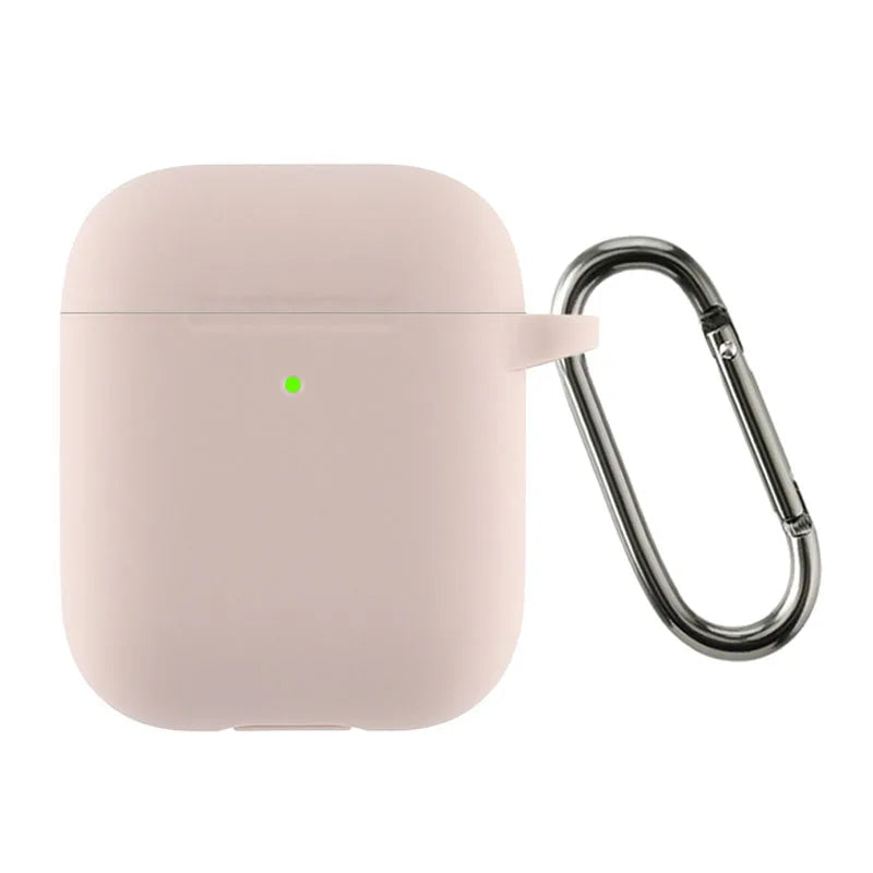 Protection for Apple Airpods 1/2 Charging Case with Keychain